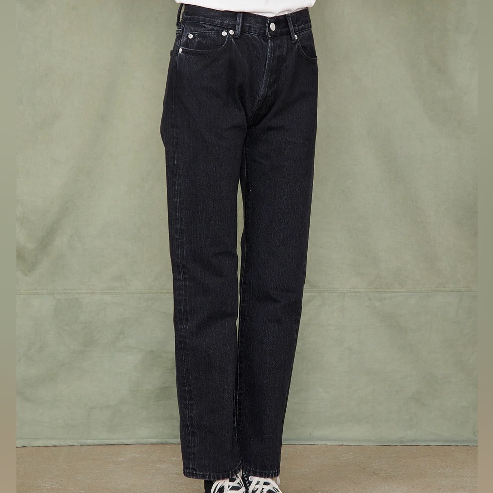 Officine Generale Black Boyfriend Jeans